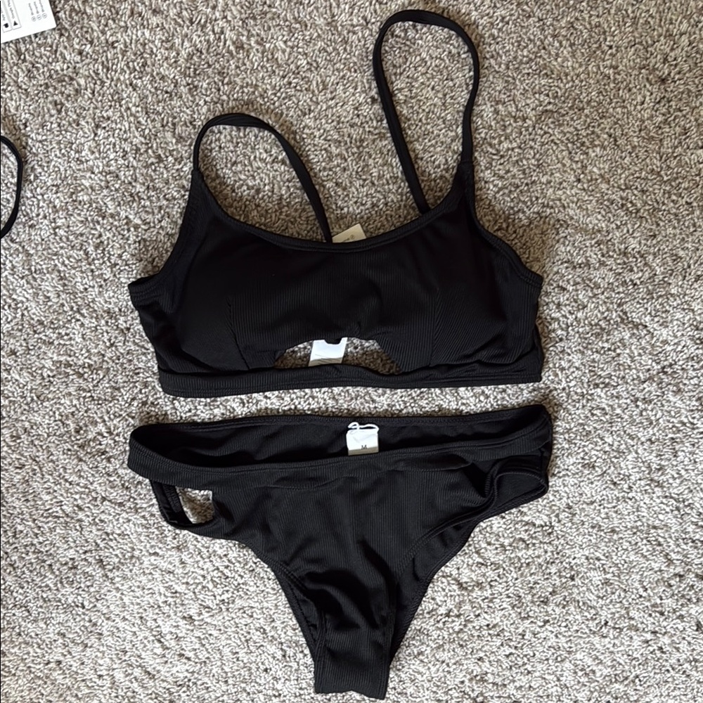 Black Women's Swimwear Set